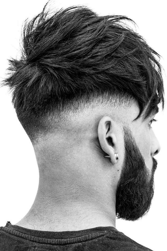 Fade With Textured Top #midfade #mediumfade #fade #fadehaircut