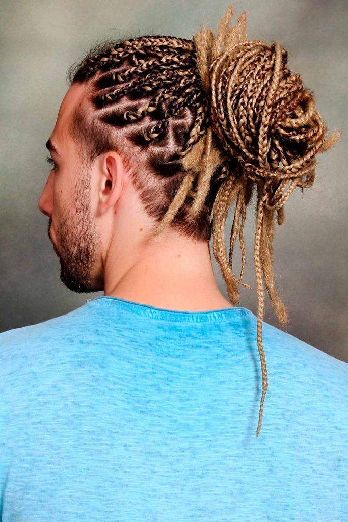 Braided Bun #mensupdos #mensupdo #updohairstyles