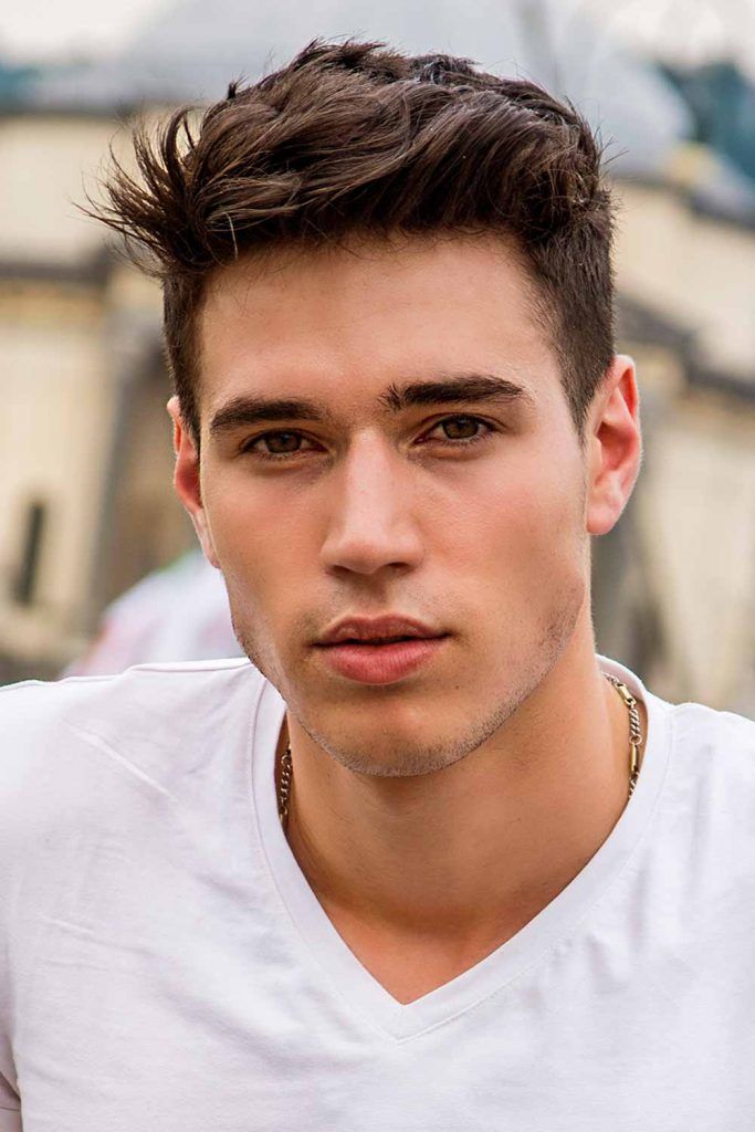 Short Layered Haircut For Men #layers #layeredhair #layeredhairmen #layeredhaircuts #layeredhaircutsformen