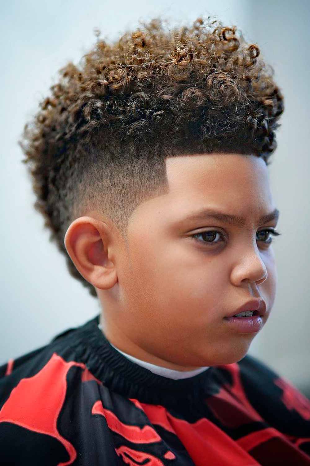 Image of Mohawk hairstyle for boys