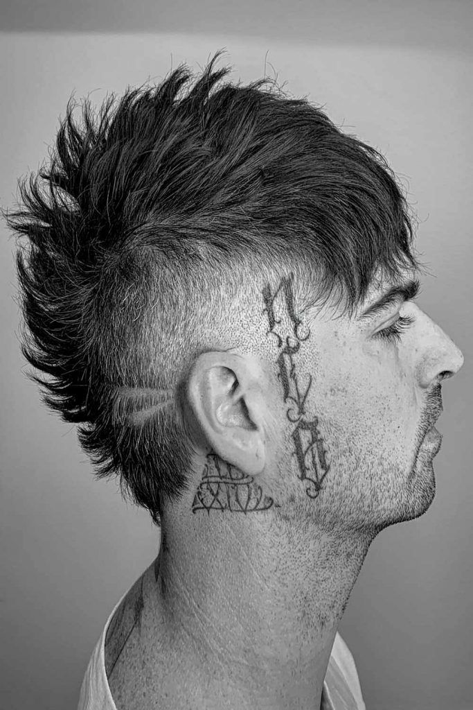 Modern Mohawk #mohawk #mohawkhaircut 