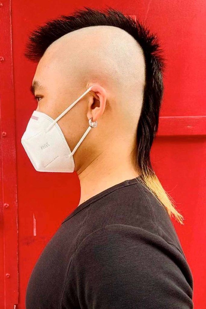 Disconnected Mohawk #rattail #rattailhair #rattailhairstyle