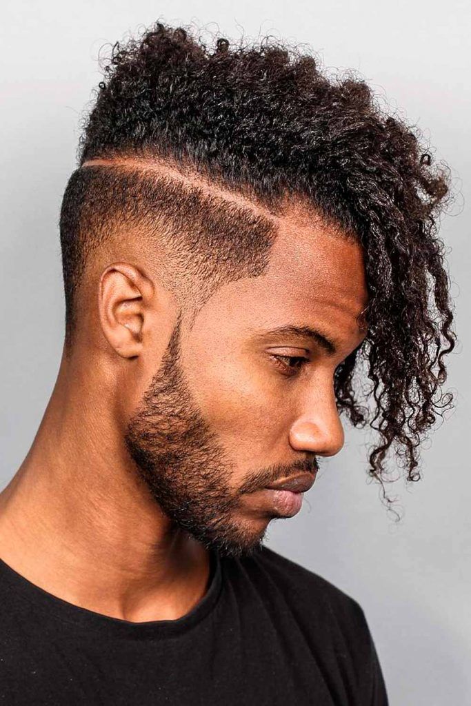 Drop Fade Afro #sidesweptundercut #undercut #disconnectedundercut