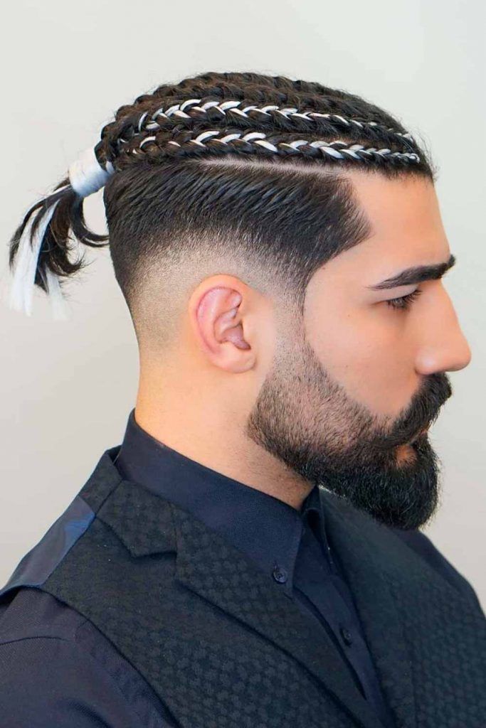 Braided Ponytail #undercut #undercuthaircut #mensundercut #undercutformen