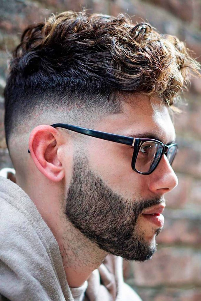 Curly Undercut #undercut #undercuthaircut #mensundercut #undercutformen