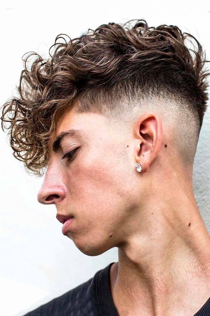 Short Curly Undercut #undercut #curlyhair #curlyundercut #curlyhairmen