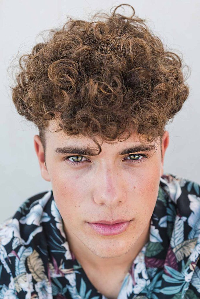 Controlled Curls #curlyhairmen #curlymen #howtogetcurlyhair #curlyhairstyles