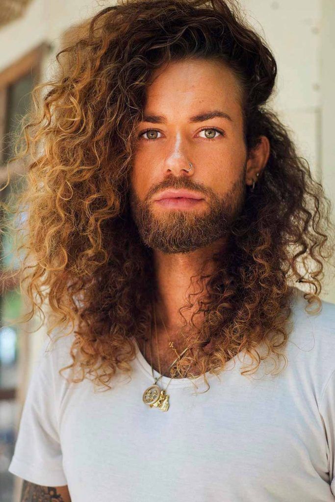 Crimped Curls #curlyhairmen #curlymen #howtogetcurlyhair #curlyhairstyles