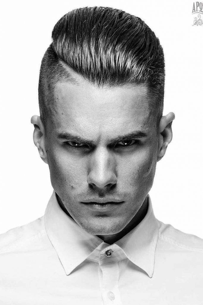 Side Swept Slick Back #slickbackhair #slickedback 3slickedbackhair #slickedbackundercut #undercut