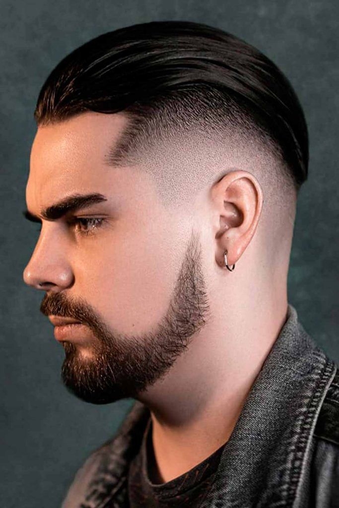 Slick Back Fade #slickbackhair #slickedback 3slickedbackhair #slickedbackundercut #undercut