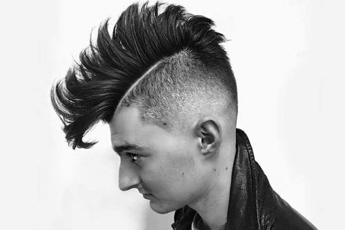 21 Punk Hairstyles For Guys | Mens hairstyles medium, Easy hairstyles for  medium hair, Medium hair styles