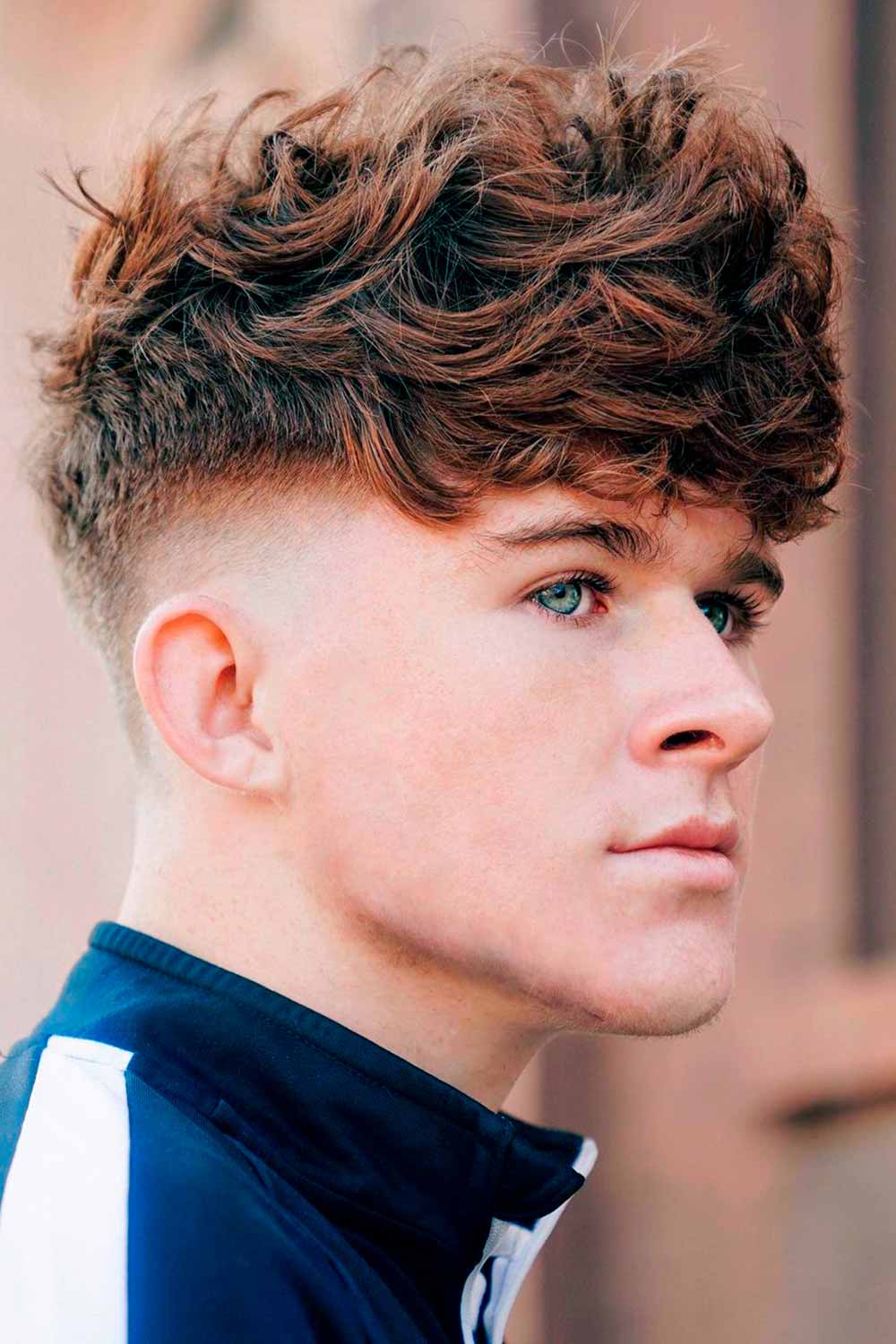 Messy Low Fade Unruly Hair #hairtypes #hairtypesmen #menhairtype