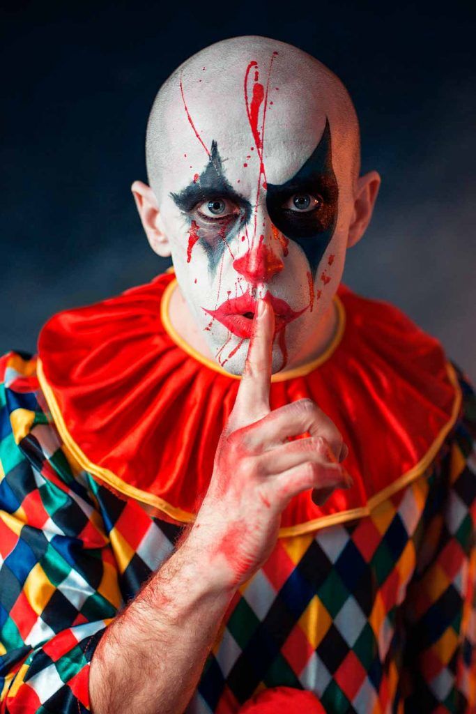 Clown #halloweencostumes #halloweencostumeideas #menshalloweencostumes #halloweencostumesformen