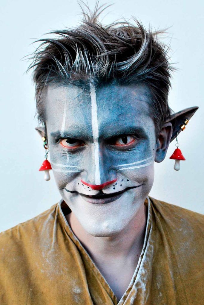 Halloween Makeup For Men That You Can Easly Copy Mens Haircuts