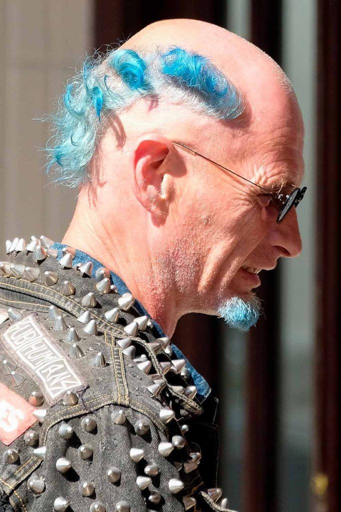 Old Punk #punk #punks #punkhairstyles #reversemohawk