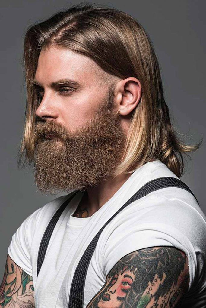 men long hairstyles straight