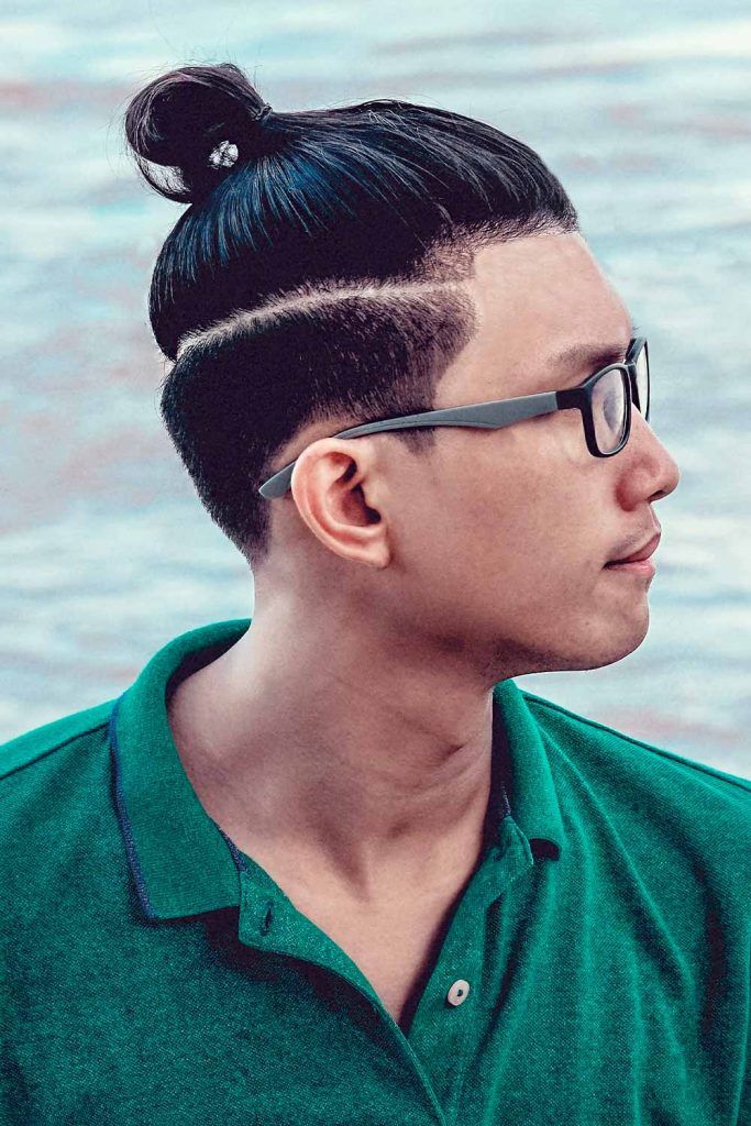 Short Sides Top Knot #topknot #topknotmen 