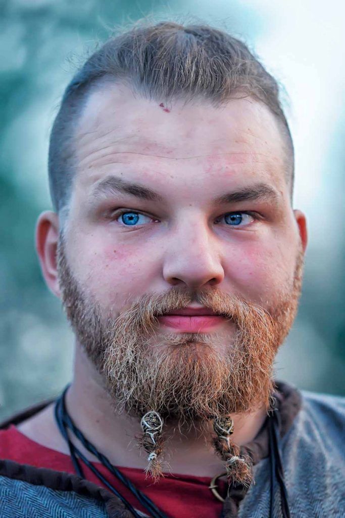 Braided Beard #viking #vikinghaircut #vikinghairstyles #vikinghair