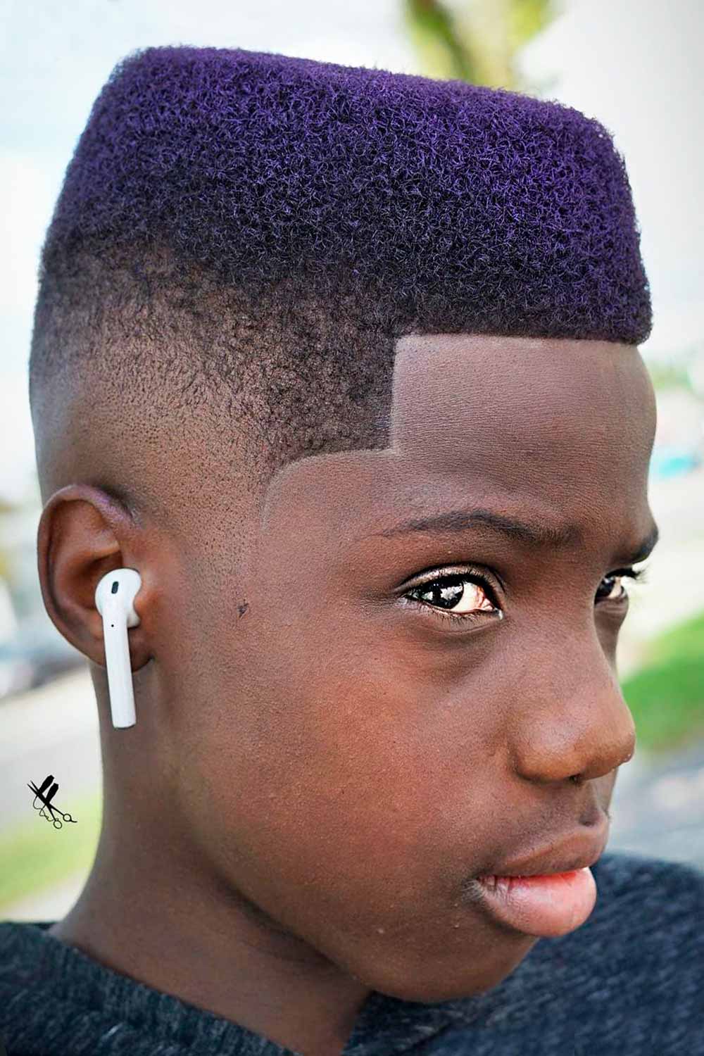 Black Boys Haircuts Flat Top Fade Line Up 