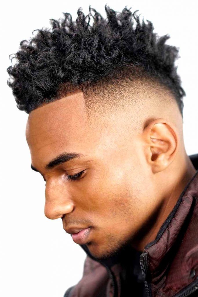 Afro Mohawk Fade #shadowfade #fade #fadehaircut