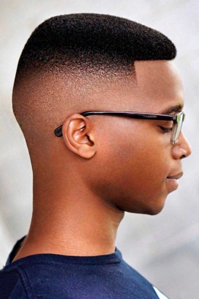 Shadow Fade Haircut Clean High Short Afro Flat Top Bald 683x1024 