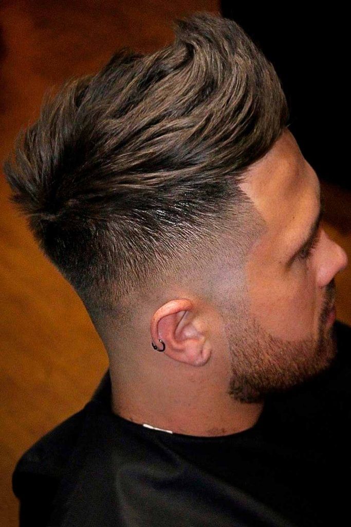 Faux Hawk Hair Shadow #shadowfade #fade #fadehaircut