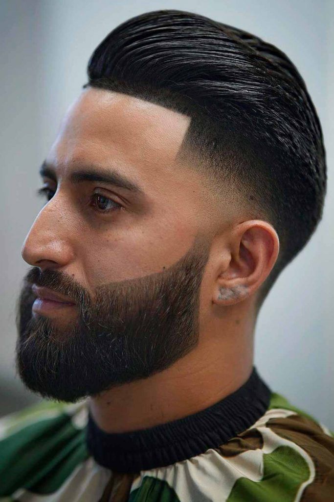 Slick Back Shadow Fade Haircut #shadowfade #fade #fadehaircut