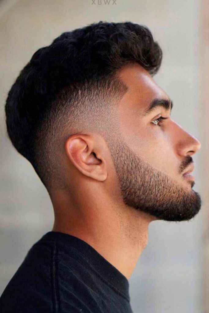 Curly Hair Shadow Fade Haircut #shadowfade #fade #fadehaircut