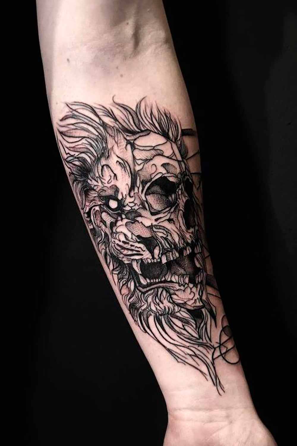 Tatuagem de Leão #menstattoos #tattoosformen