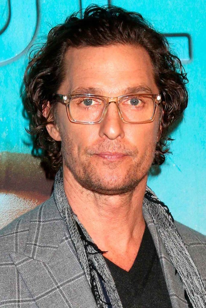 Matthew McConaughey’s Curly Bob