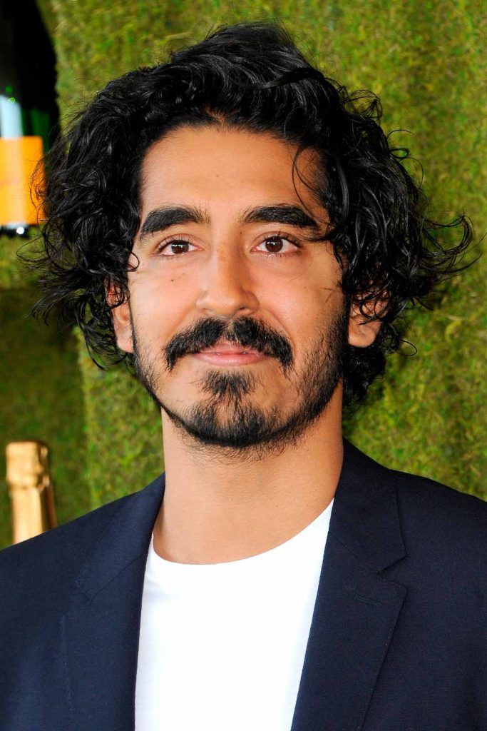 Dev Patel’s Messy Textured Curls