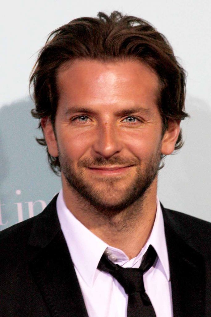 Bradley Cooper’s Mid-Length Waves