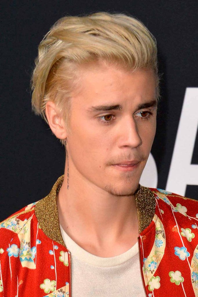 Justin Bieber’s Slicked Back Undercut