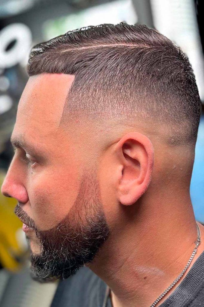 Side Part Fade #hairstylesforthinhair #thinhairmen #thinhair 