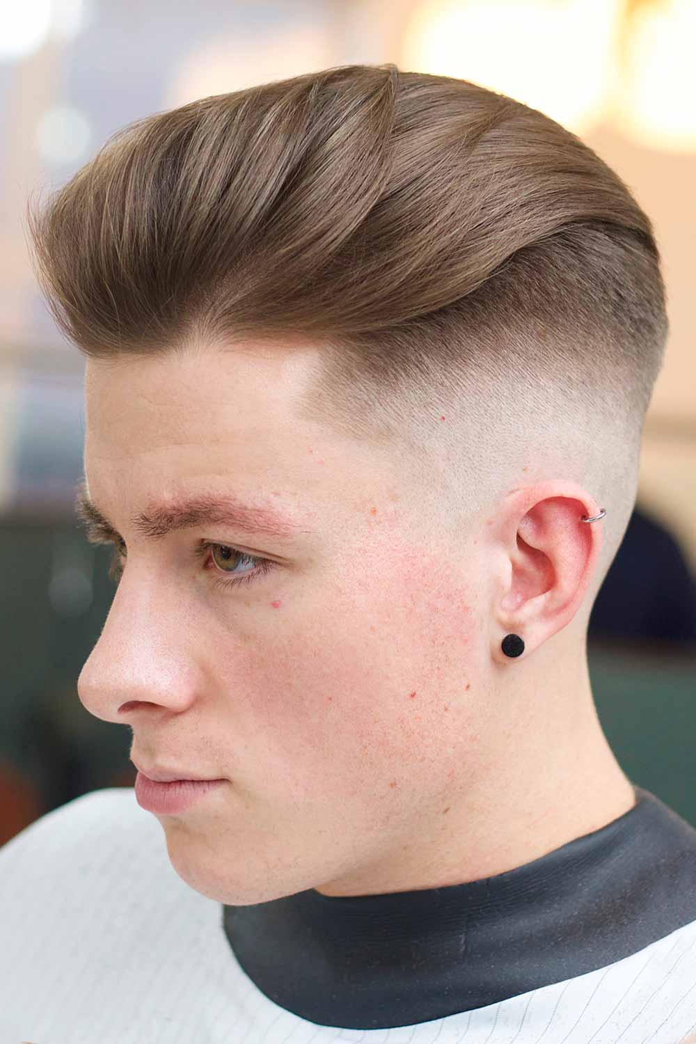 Exclusive 55+ collection of one side haircut & hairstyles for Men