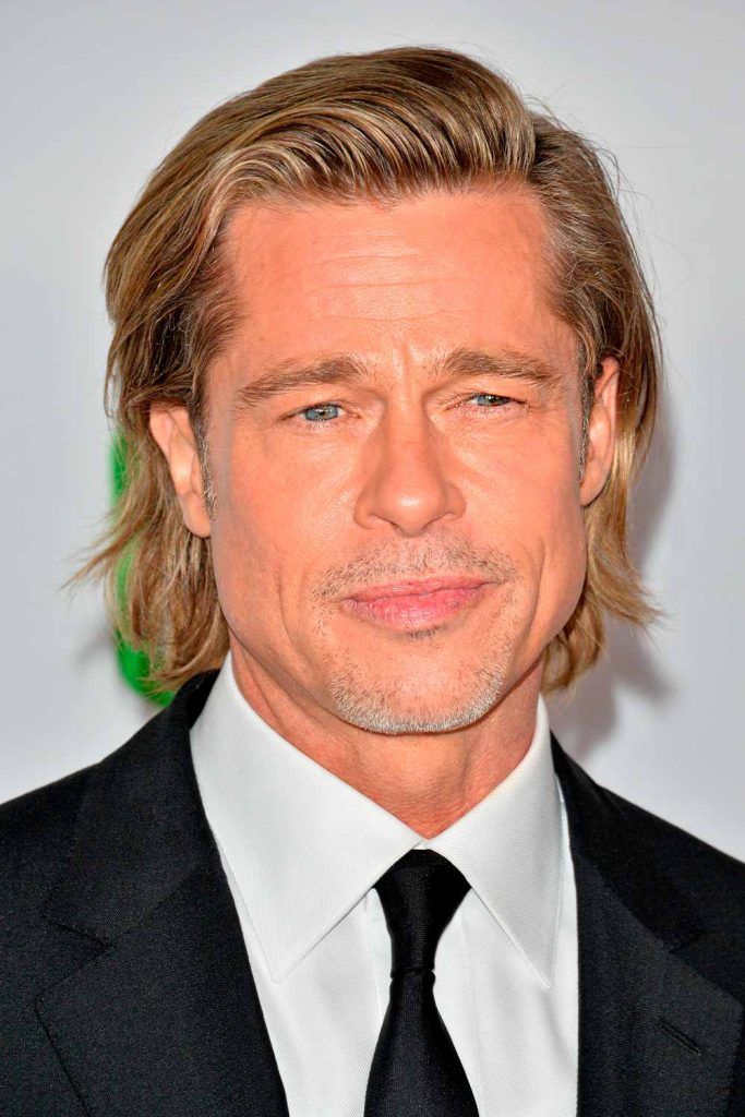 Brad Pitt Flow Haircut #flowhaircut #flowhair #broflow