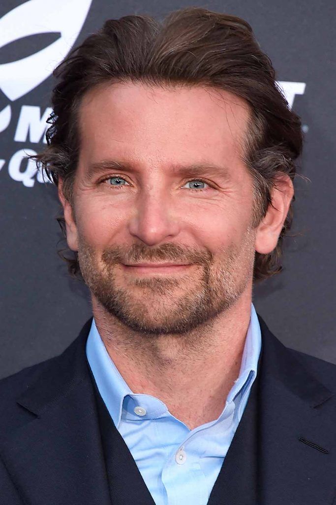 bradley cooper hair back