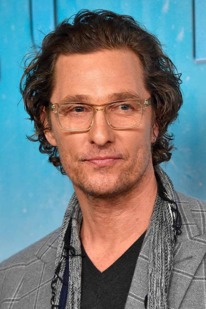 FLOW HAIRCUT (tutorial), BEST medium length hairstyle for men.  Matthew_McConaughey STYLE. 