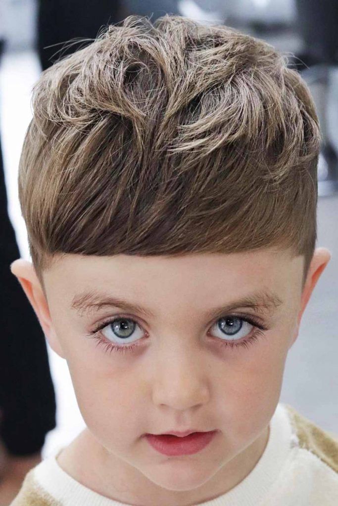 Straight Layered Little Boy Hair Cuts #todlerhaircut #boyshaircuts #littleboyhaircuts 