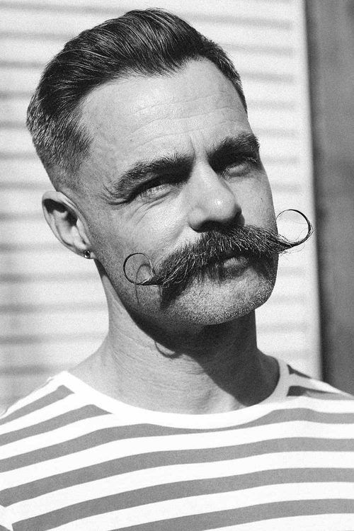 Top Mustache Styles That Every Man Will Want To Try In 2022 - Mens Haircuts