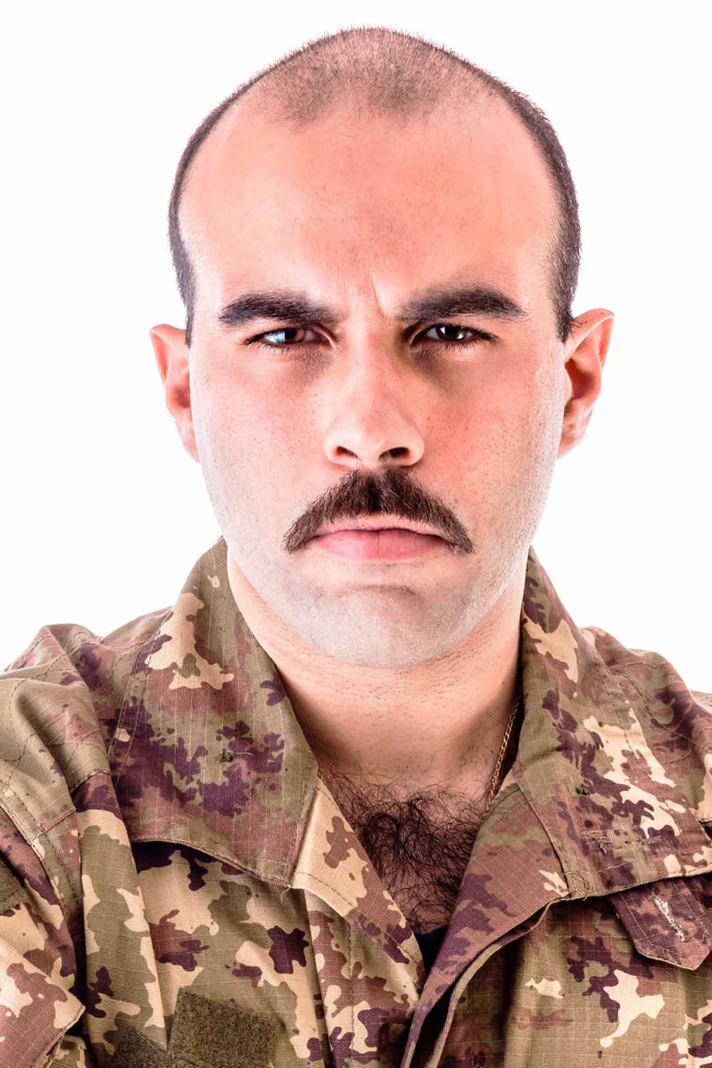 Military Mustache #mustache #moustache #mustachestyles #mustaches