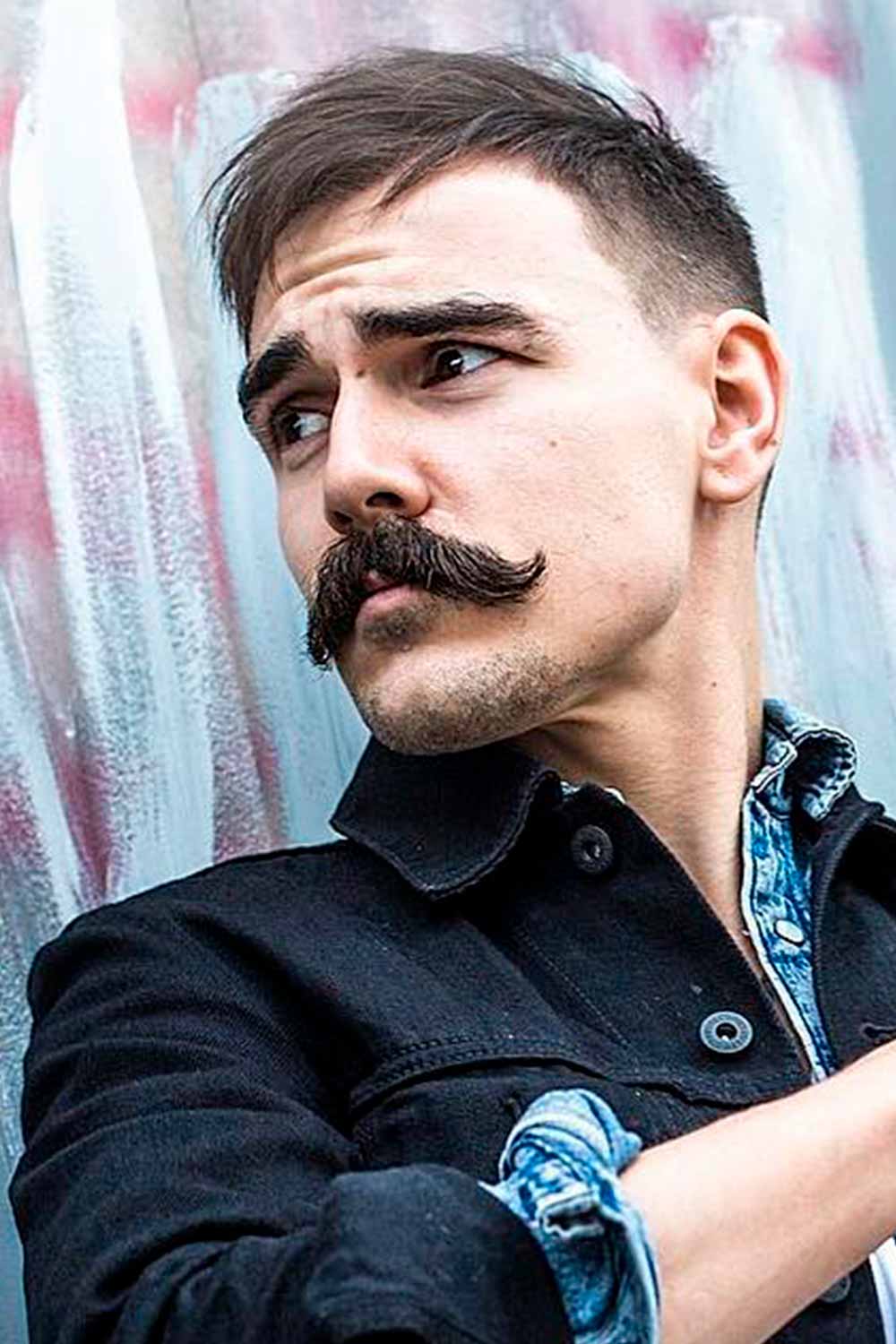 Handlebar Mustache How to Style it with Any Hairstyle  The Trend Spotter