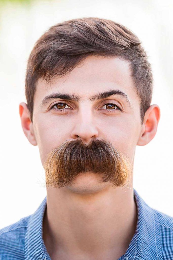 Western Mustache #mustache #moustache #mustachestyles #mustaches