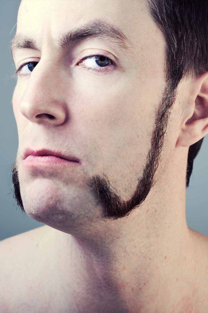 Thin Sideburns #muttonchops #sideburns