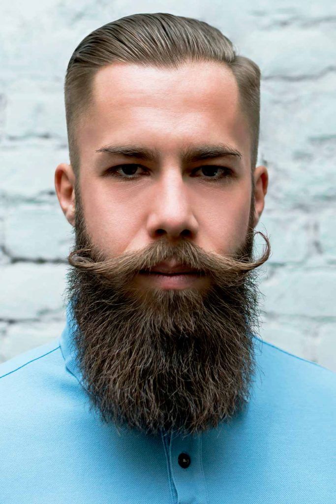 Modern Viking Beard + Mustache #vikingbeard #viking #vikingbeardstyles #vikingbeards