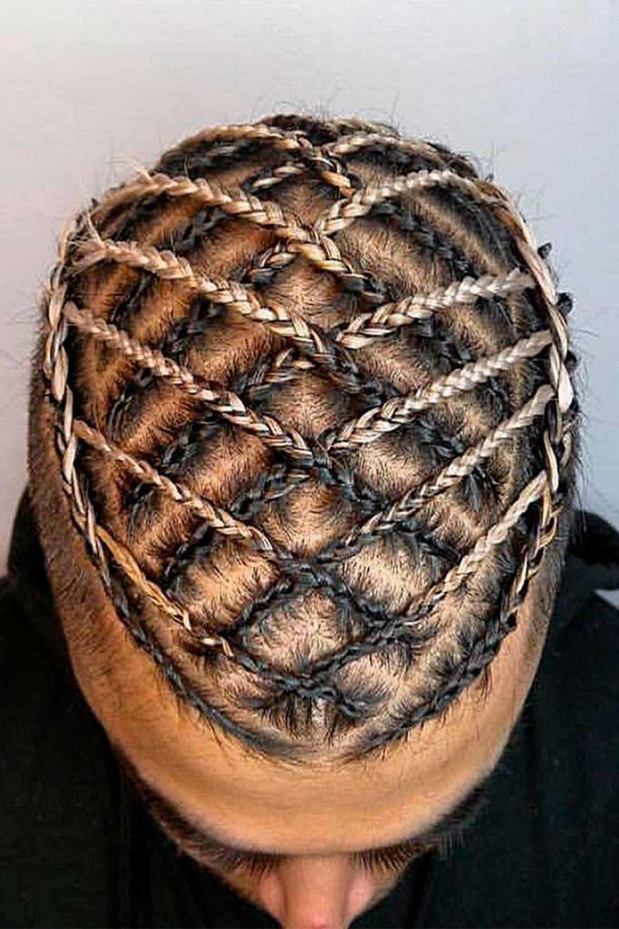 Excellent Zig Zags #blackbraidsmen #blackmenbraids #afrobraids