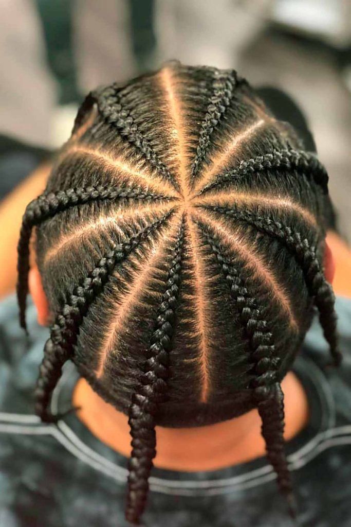 Spider Braids #blackbraidsmen #blackmenbraids #afrobraids