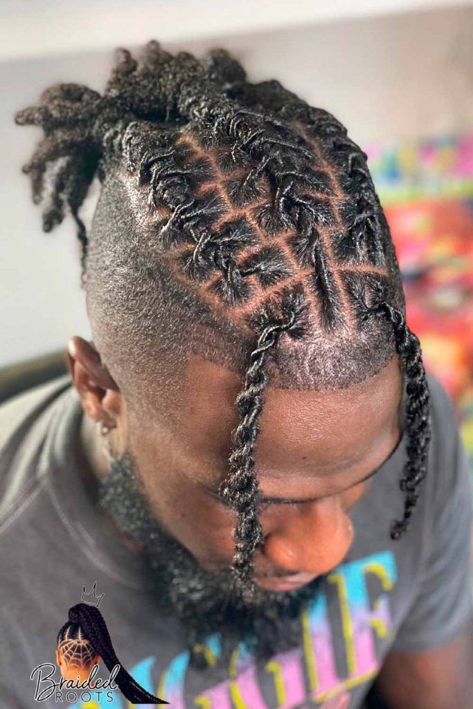 50 Cool Black Men Braids 2023 Braided Haircut Tips For Men Atelier   Black Braids Men Undercut Twist Ponytail 683x1024 