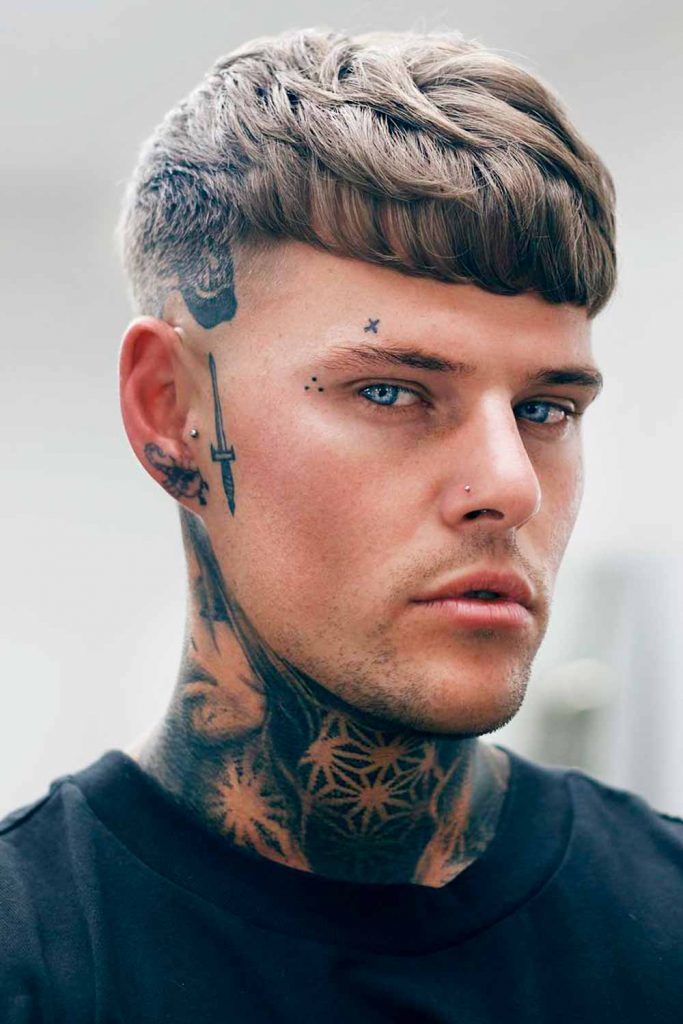 Downplayed Fringe Haircut #fringe #mensfringehaircuts #mensfringe