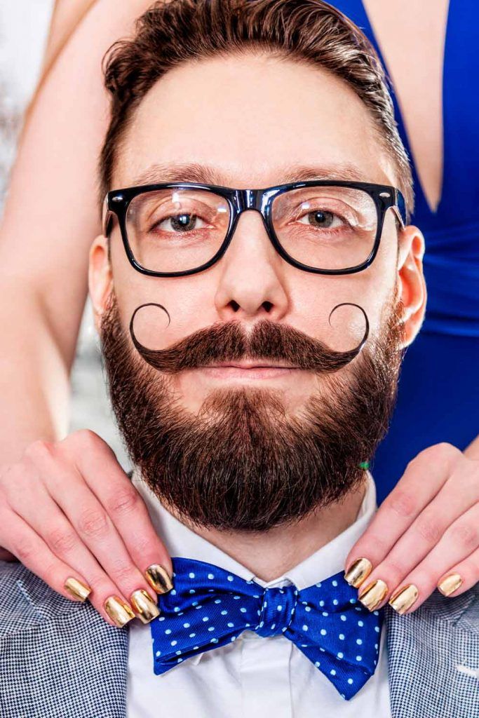 Handlebar Mustache From How To Trim To Matching Hairstyles